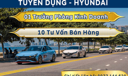 Hyundai Tuyển Dụng Tháng 6.2024