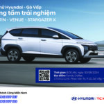 CHƯƠNG TRÌNH LÁI THỬ XE HYUNDAI THỨ SÁU 30-08-2024